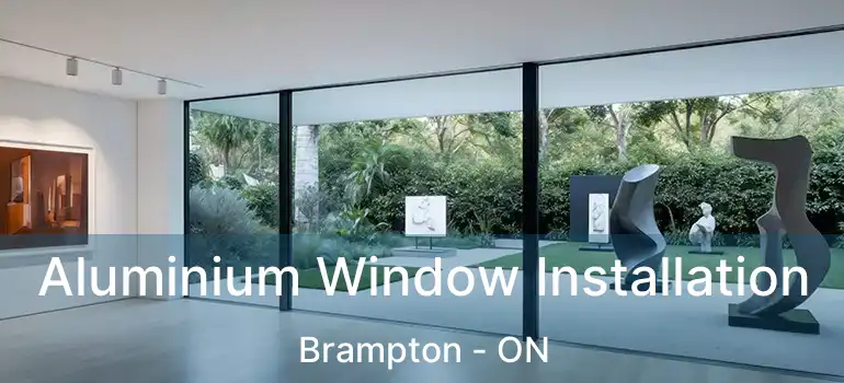  Aluminium Window Installation Brampton - ON