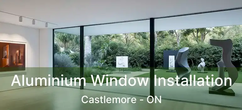  Aluminium Window Installation Castlemore - ON