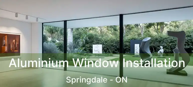  Aluminium Window Installation Springdale - ON