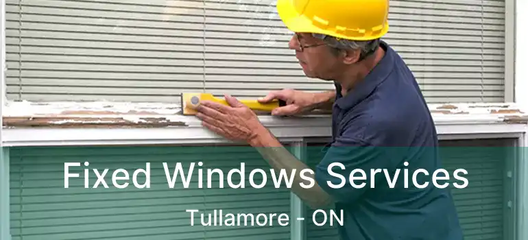  Fixed Windows Services Tullamore - ON