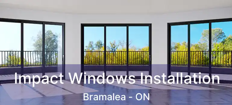  Impact Windows Installation Bramalea - ON