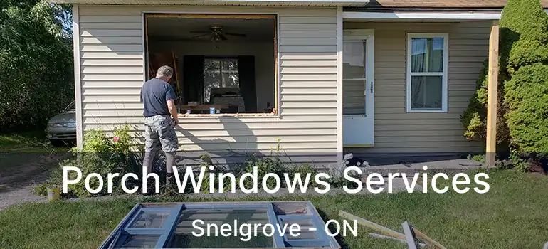  Porch Windows Services Snelgrove - ON
