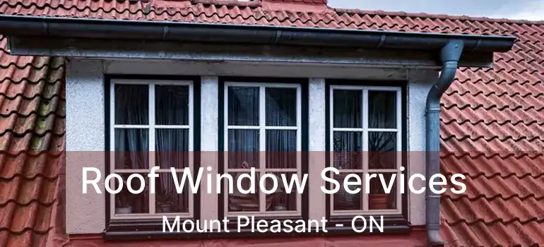  Roof Window Services Mount Pleasant - ON