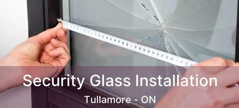  Security Glass Installation Tullamore - ON