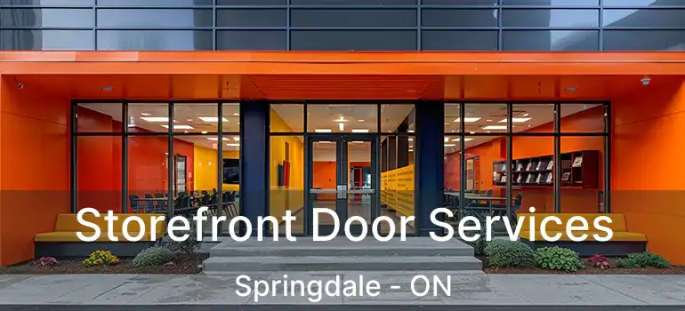  Storefront Door Services Springdale - ON