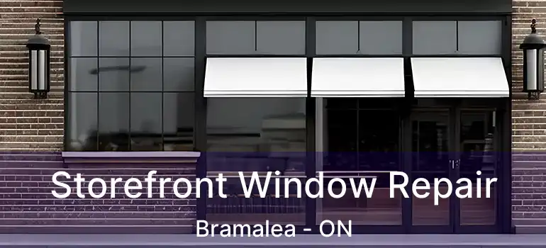  Storefront Window Repair Bramalea - ON