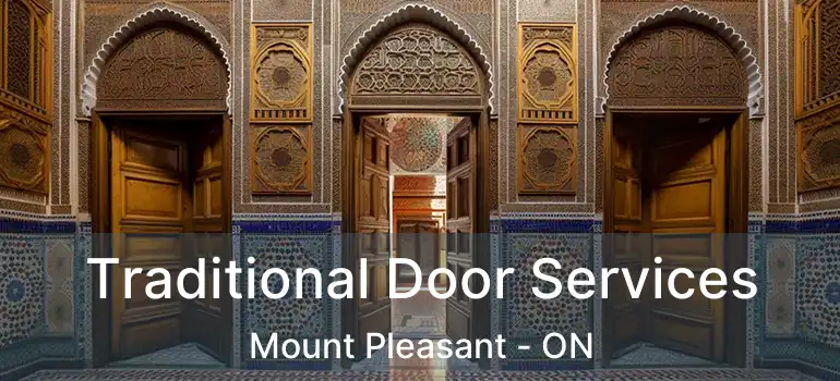  Traditional Door Services Mount Pleasant - ON