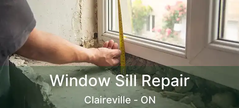  Window Sill Repair Claireville - ON